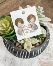 Native Wolf Stud Earrings