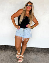 The Sunkissed Denim Cutoff Shorts
