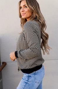 Check Me Out Bomber Jacket {Ampersand}