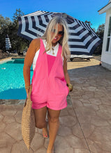 Just Beachy Romper {Hot Pink}