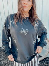 Blingin’ Bow Pullover Sweatshirt