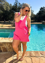 Just Beachy Romper {Hot Pink}