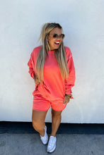 Classic Crew & Lounge Shorts {Coral}