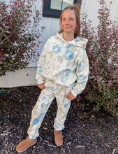 Lila Lace Hoodie & Joggers {Blue}
