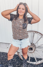 Leopard & Bling Tee