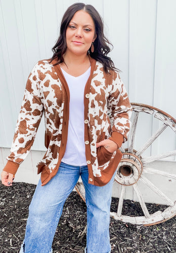 The Caramel Cow Cardigan