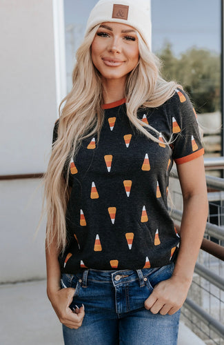 Candy Corn Cutie Tee {Ampersand}