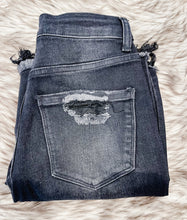 Black Urban Distressed Crop Jeans