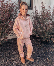 Lila Lace Hoodie & Joggers {Pink}