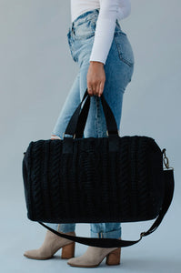 The Cableknit Traveler Bag
