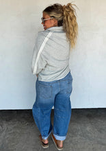 Marley Button Pullover {Gray}