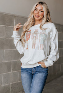 Holly Jolly University Pullover Sweatshirt {Ampersand}