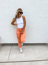 Quinn Cargo Joggers {Coral}