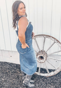 Frankie Overall Denim Dress