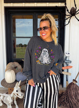 Ghost In Bloom Pullover Sweatshirt
