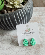 Spring Pastels Teardrop Stud Earrings