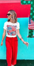 Flag & Flowers Tee