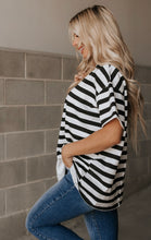 Seeing Stripes Boyfriend Tee {Ampersand}