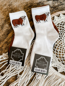 Hereford A Party Socks