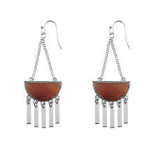 Bianca Collection - Silver Aragonite Earrings (Limited Edition)