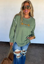 Golden Bit Pullover Sweatshirt