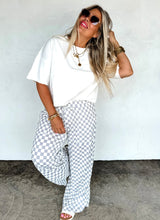 Regan Raw Hem Semi-Crop Tee {White}