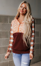 Hello Autumn Half Zip Hoodie {Ampersand}