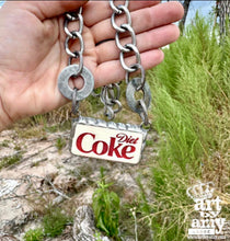The Diet Cola Domino Necklace