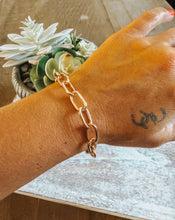 The Penny Gold Chain Bracelet