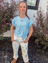 Lila Lace Hoodie & Joggers {Blue}
