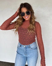 Jolie Lace Long Sleeve {Cinnamon}