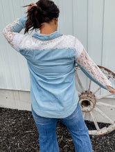 Lovin’ Lace Denim Top
