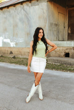 My Lady Lace Tank {Lime}