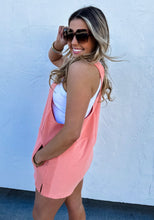 Just Beachy Romper {Coral}