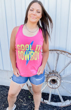 Cool It Cowboy Tank {Pink}