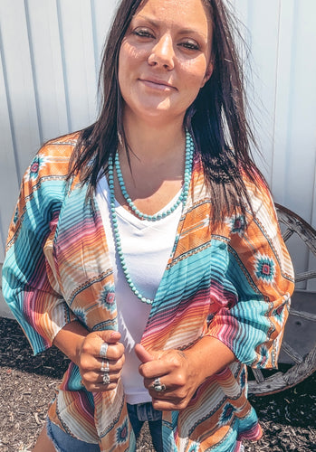 Summer Serape Kimono