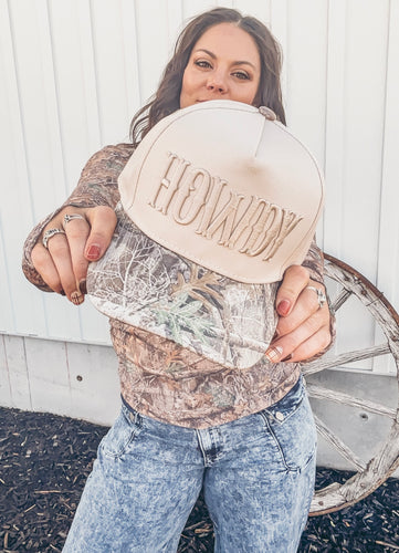 Howdy Camo Ball Cap
