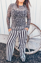 Vertical Vibes Wide Leg Pants