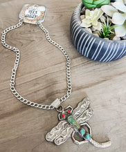 Turquoise Dragonfly Necklace