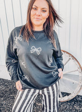Blingin’ Bow Pullover Sweatshirt