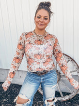 Harvest Bloom Mesh Long Sleeve