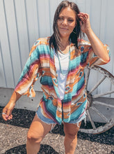 Summer Serape Kimono