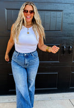 Blakeley Non-Distressed Wide Leg Jeans