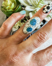 K2 Stone Oval Ring {6}