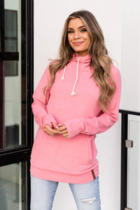 Performance Fleece DoubleHood™ Sweatshirt - Pink Tulip