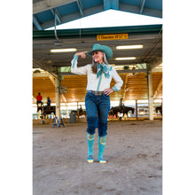 Get Lucky Aqua Performance Boot Socks