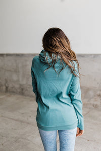 Basic DoubleHood™ Sweatshirt - Turquoise