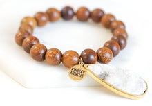 Druzy Collection - Timber Quartz Drop Bracelet