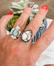 Wild Horse & Copper Ring {Size 8.25}