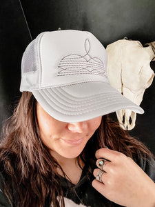 Boot Stitch Trucker Hats {Multiple Colors}